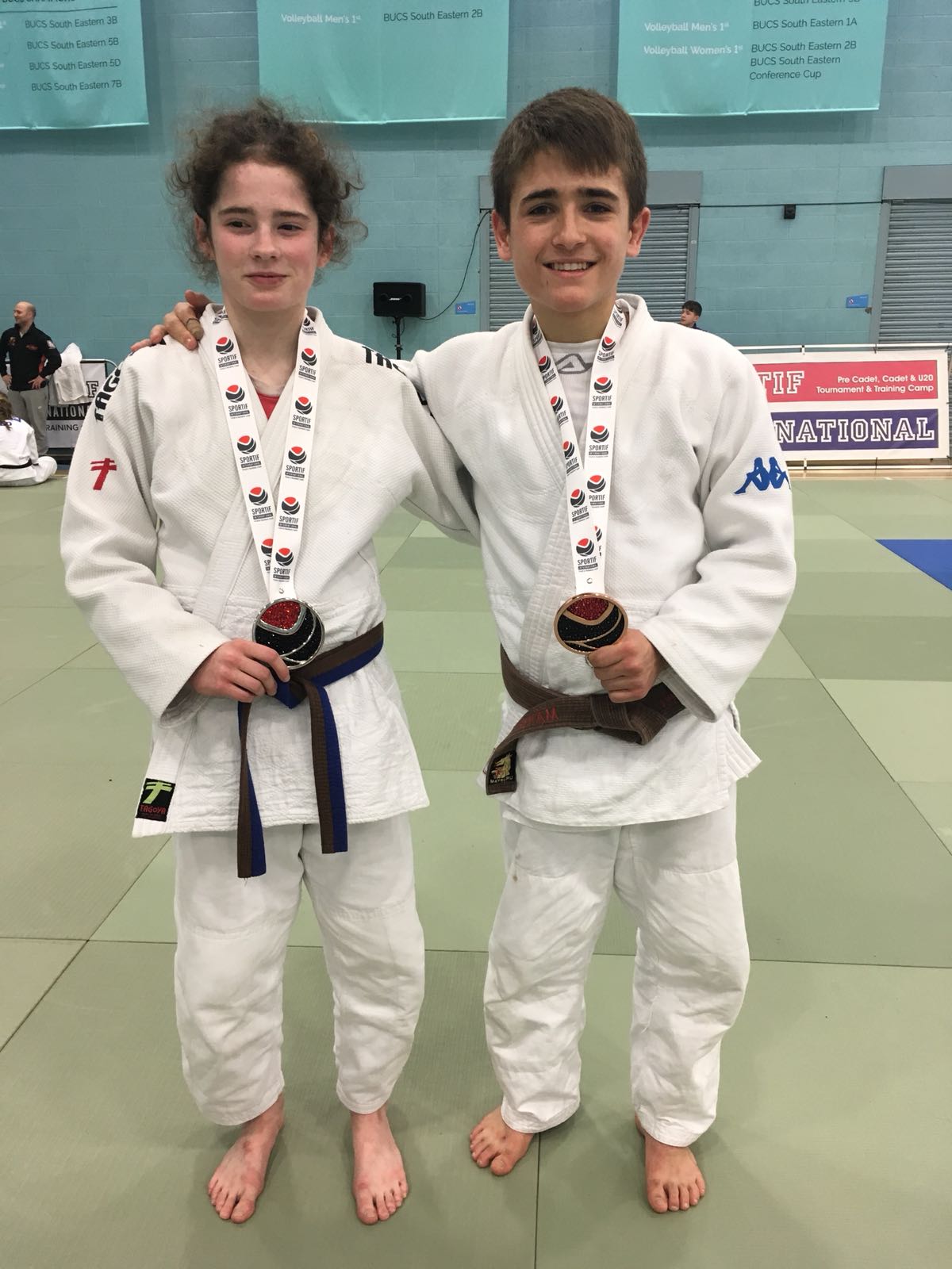 Dos medallas para los Judokas Navarros en Londres 31-03-18